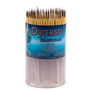 Mastodon Liner Brush Canister, 144 Brushes