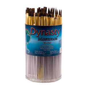 Mastodon Shader and Round Brush Canister, 96 Brushes