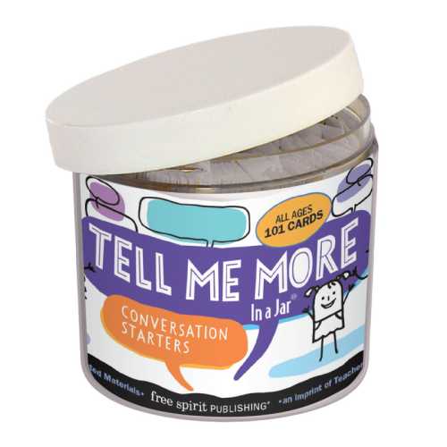 Tell Me More In a Jar Conversation Cards