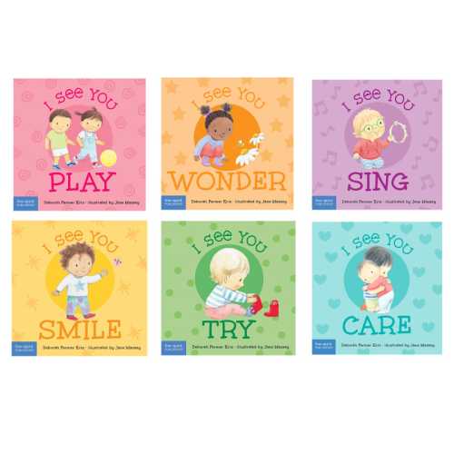 I See You Board Books Series, 6-Book Set