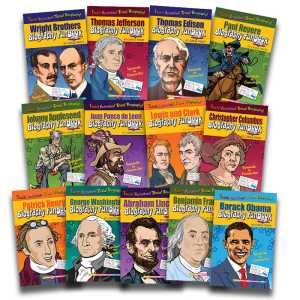 Presidents, Explorers and Inventions Set - Set of 13 Books