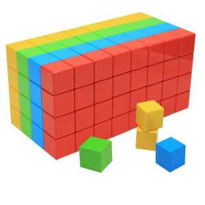 Magicube&trade; Classroom Set Bulk Pack, 128 Blocks Recycled