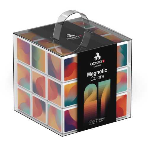 Colors Art Magnetic Cubes, 27 Pieces