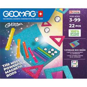 Glitter Magnetic Panels Building Set, 22 Pieces