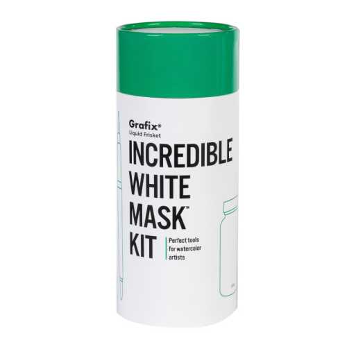 Dipstik Nib & White Mask Liquid Frisket Kit, 2 oz