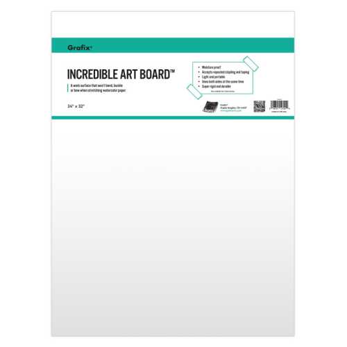 Watercolor Stretching Art Board, 24