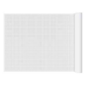 1cm Graph Paper Roll, 36" x 120", Black
