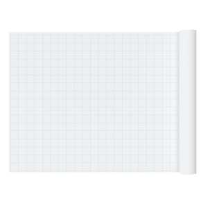 2" Graph Paper Roll, 36" x 120", Blue