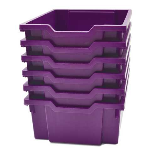 Deep F2 Tray, Plum Purple, 12.3