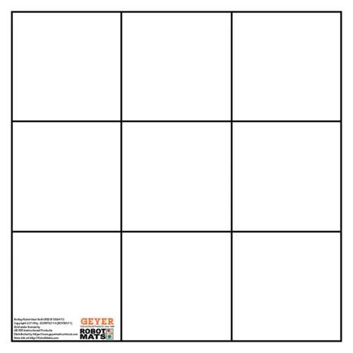 Botley Bot Grid Mat, 9