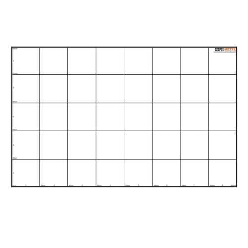 Wonder League Robotics Competition Grid Mat, 150cm x 240cm with 30cm Grid