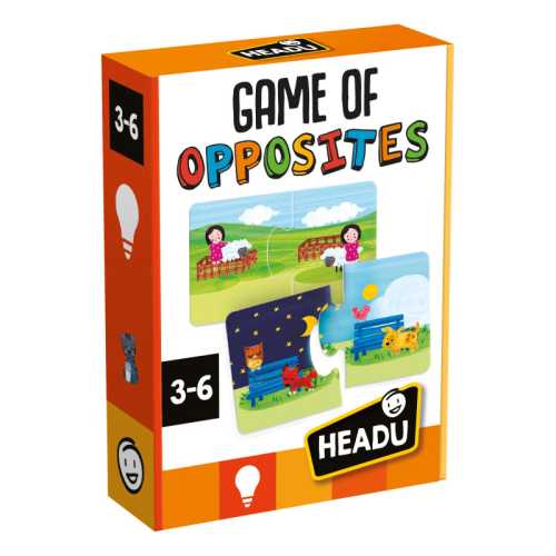 Game of Opposites Self-Correcting Puzzle