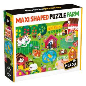 Maxi Shaped Puzzle, Farm