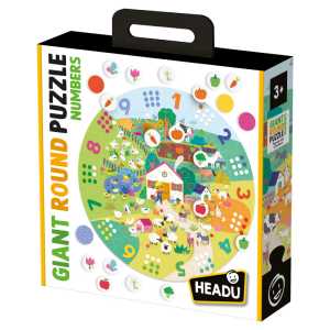 Giant Round Puzzle, Numbers
