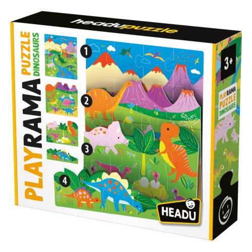 Playrama Puzzle, The Dinosaurs