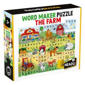 Word Maker Puzzle, The Farm