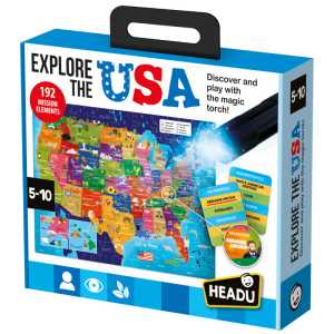 Explore the USA Puzzle Game