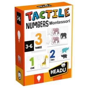 Tactile Numbers Montessori Puzzles