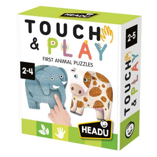 Touch & Play First Animal Puzzles