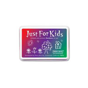 Just for Kids&reg; 3-Color Rainbow Ink Pad
