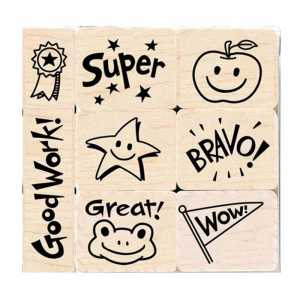Big 'n' Little Bravo For Teacher, Set of 8