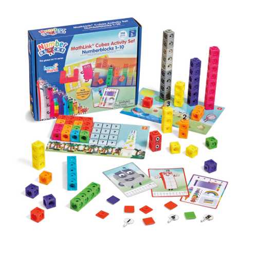 Numberblocks MathLink&reg; Cubes 1&ndash;10 Activity Set