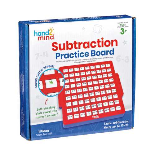 Interactive Math Facts Board - Subtraction