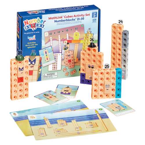 Mathlink&reg; Cubes Numberblocks&reg; 21&ndash;30 Activity Set