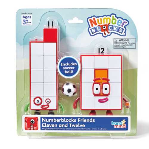 Numberblocks&trade; Friends Eleven and Twelve Figure Pack