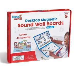 Desktop Magnetic Sound Wall Boards, Set of 6