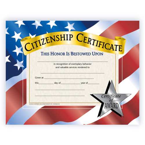 Citizenship Certificate, 8.5
