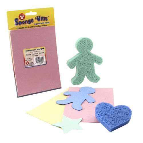 Compressed Sponge Sheets, 5