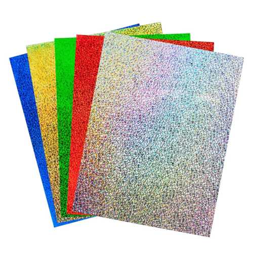 Self Adhesive Holographic Paper, 8.5