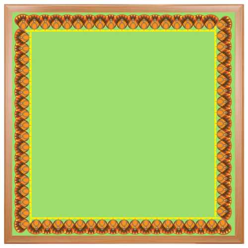 Turkey Die-Cut Border, 12 Strips/36 Feet