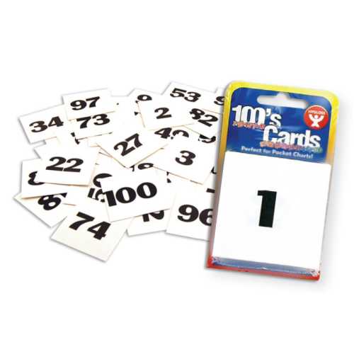 Pocket Chart Number Cards, 2