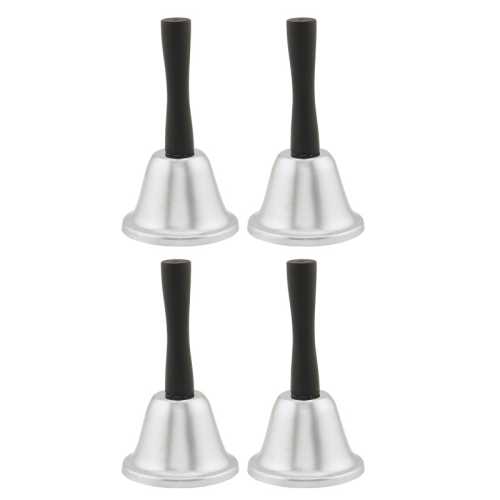 Steel Hand Bell, Pack of 4