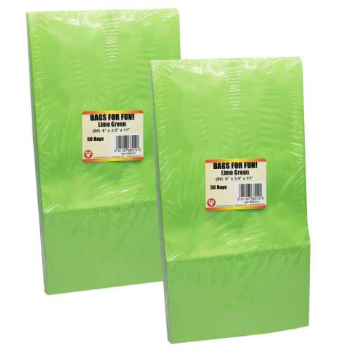 Gusseted Paper Bags, #6 (6