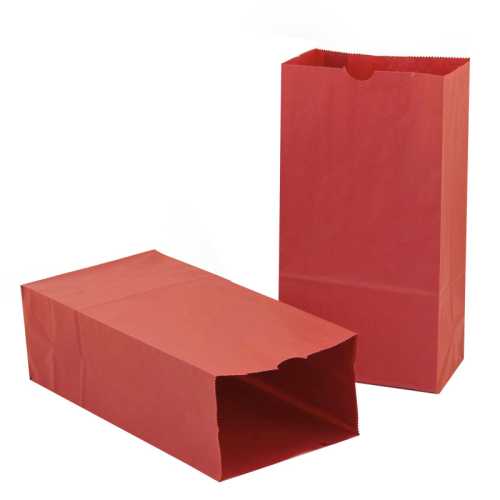 Gusseted Paper Bags, #6 (6