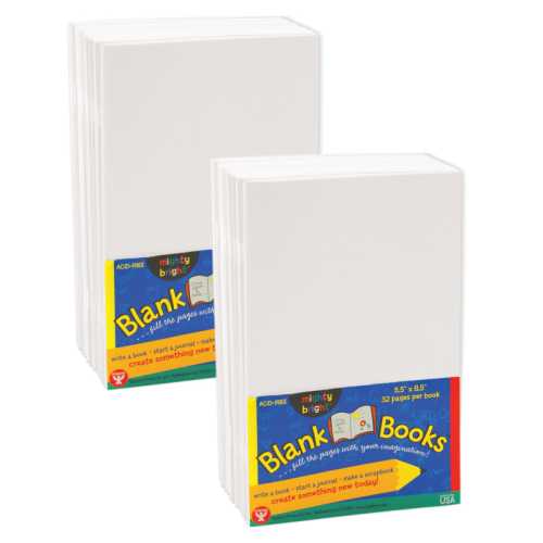 Blank Paperback Books, 5.5