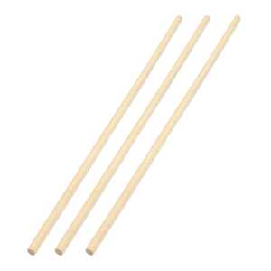 Wood Dowels, 1/4", 25 Per Pack, 3 Packs