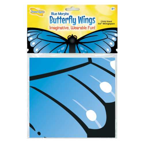 Dress-Up Morpho Butterfly Wings, Blue