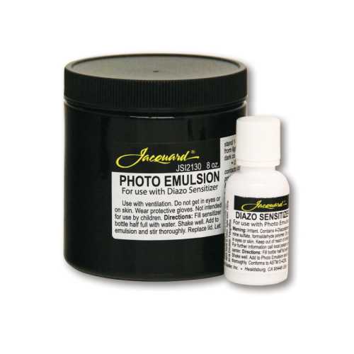Photo Emulsion & Diazo Sensitizer, 8 oz