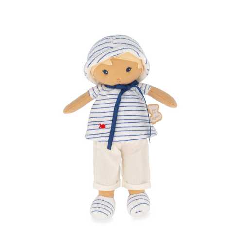 Eli Soft Fabric Doll, 10 Inch Nautical Plush Doll