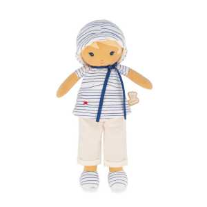 Eli Soft Fabric Doll, 12.5 Inch Nautical Plush Doll