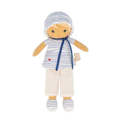 Eli Soft Fabric Doll, 12.5 Inch Nautical Plush Doll