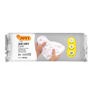 Air Dry Clay, White, 1.1lb Bar