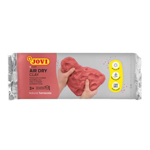 Air Dry Clay, Terracotta, 1.1lb Bar