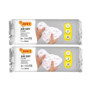 Air Dry Clay, White, 2.2lb Bar, Pack of 2