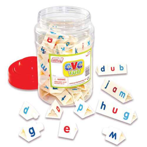 Tri-Blocks&reg; CVC Tub, Set of 90