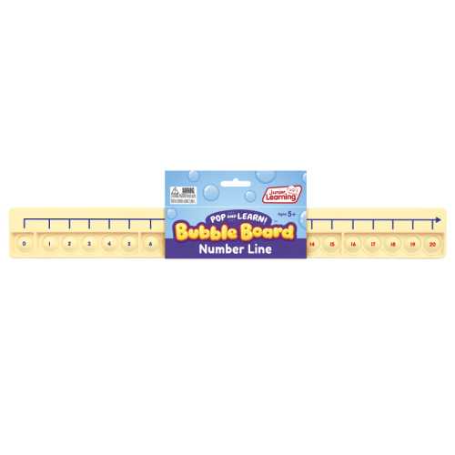 Number Line Pop and Learn&trade; Bubble Board